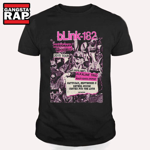 Blink 182 In Bethel NY Sep 6 2025 T Shirt