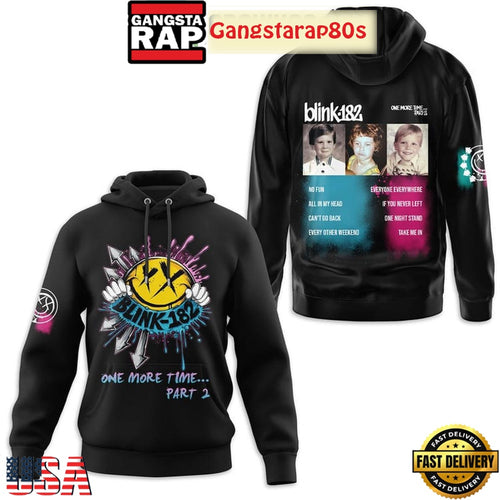 Blink 182 No Fun All In My Head Can’t Go Back Unisex Hoodie