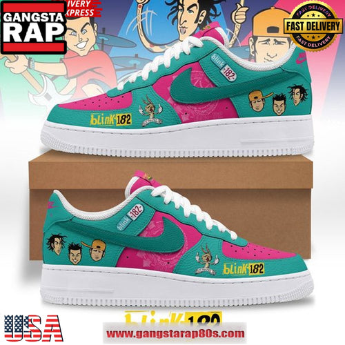 Blink-182 Cartoon Special Limited Air Force 1 Sneakers Shoes