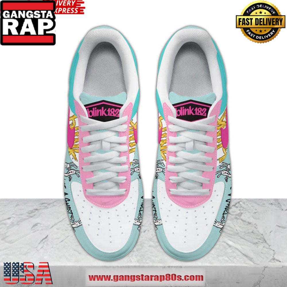 Blink-182 Like A Ghost Limited Edition Air Force 1 Sneakers Shoes