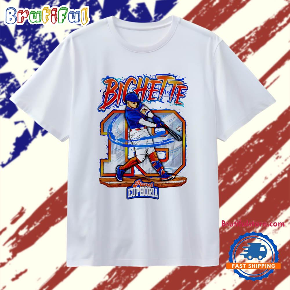 Bo Bichette New York Mets Hand Drawn Artwork T Shirt