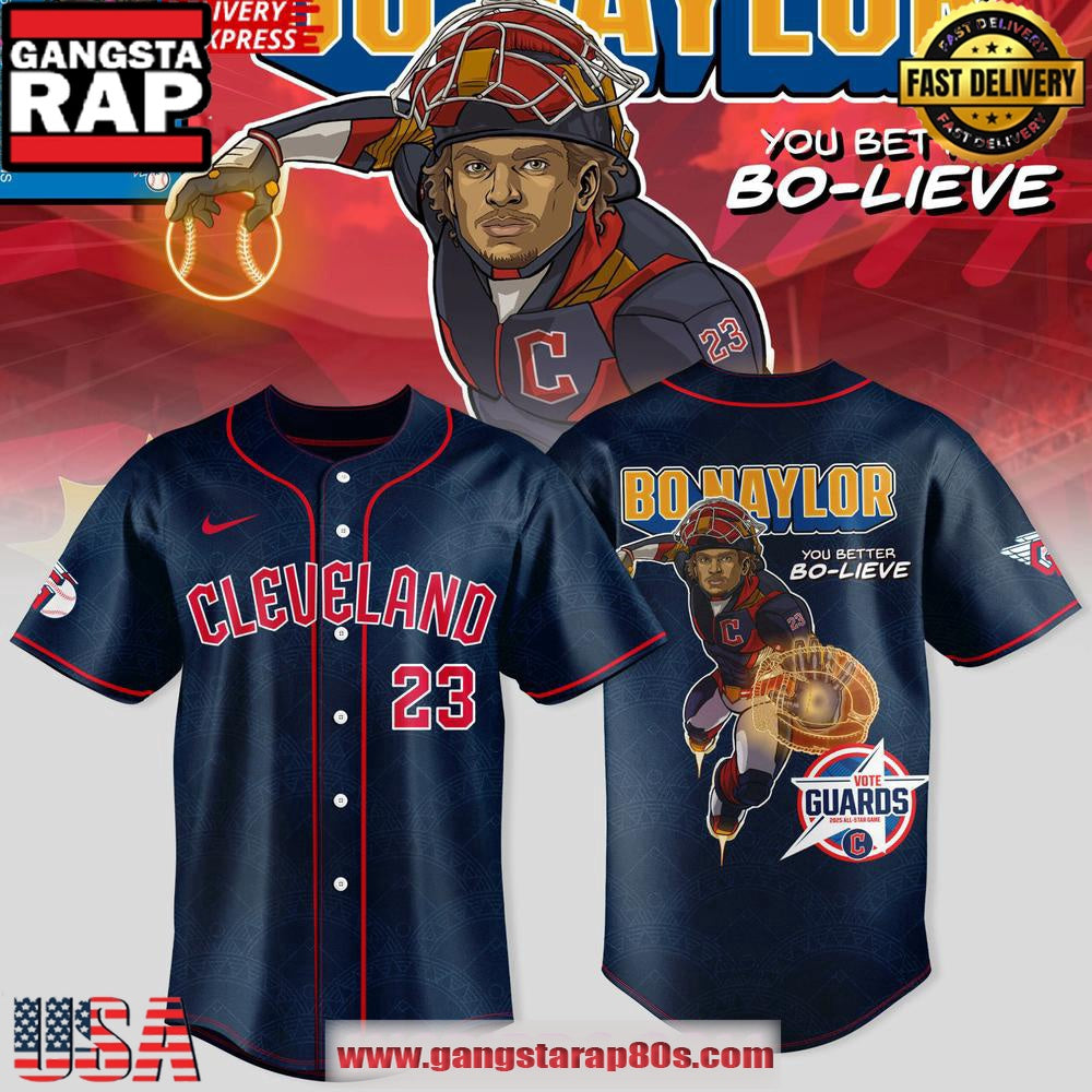 Bo Naylor x Guardian Power All-Star Edition Baseball Jersey Shirt