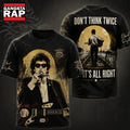 Bob Dylan Don’t Think Twice It’s All Right All T Shirt , Music Trending 3D Shirt