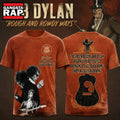 Bob Dylan HOT NEW 3D SHIRT , Music Trending 3D Shirt