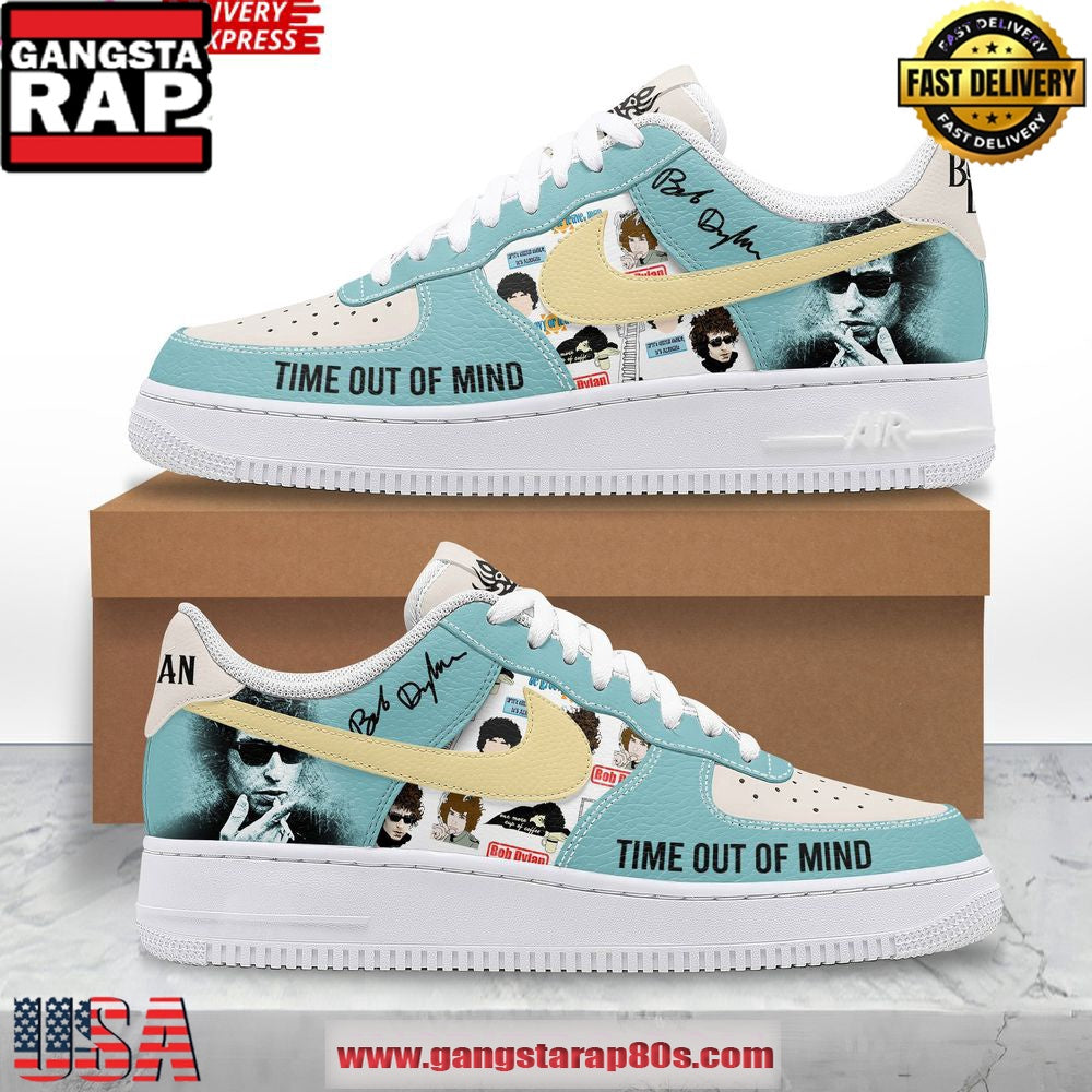 Bob Dylan Time Out of Mind Limited Edition Air Force 1 Shoes Running Sneakers
