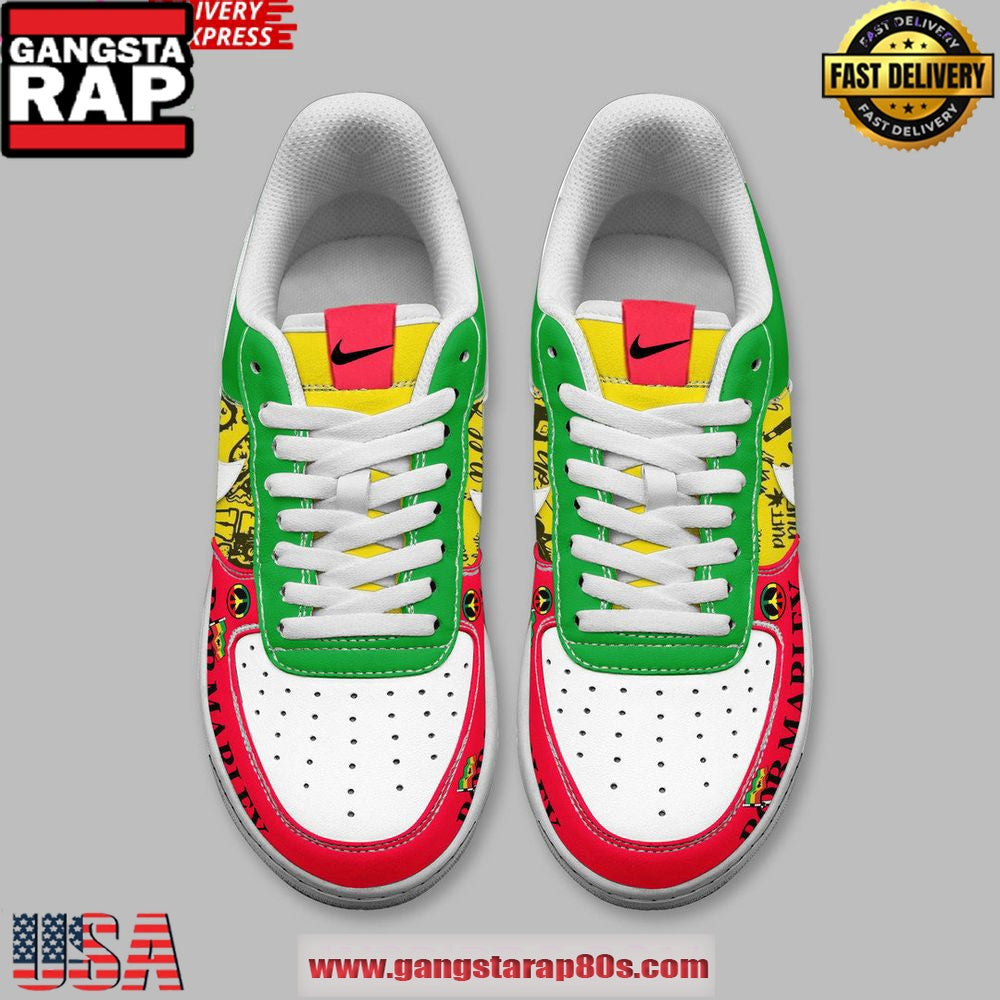 Bob Marley King of Reggae Limited Edition Air Force 1 Shoes Running Sneakers