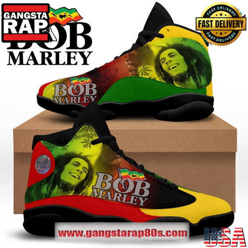 Bob Marley One Love Air Jordan 13 Sneakers Shoess