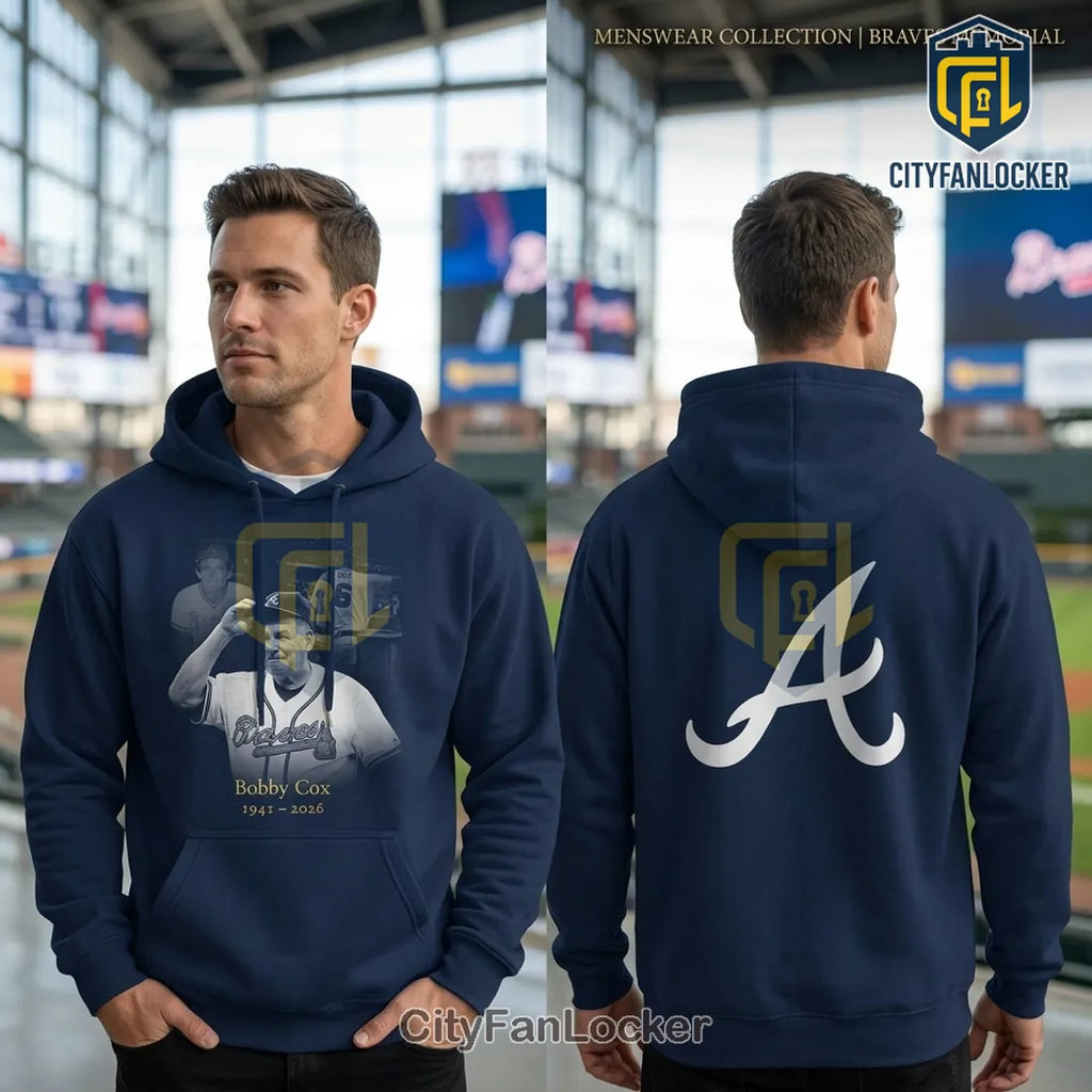 Bobby Cox Atlanta Braves Memorial RIP Limited Edition Hoodie