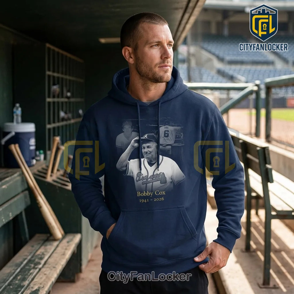 Bobby Cox Atlanta Braves Memorial RIP Limited Edition Hoodie