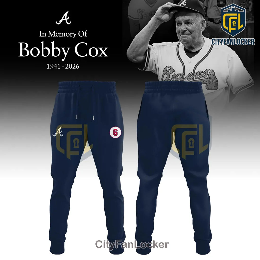Bobby Cox Atlanta Braves Memorial RIP Limited Edition Hoodie