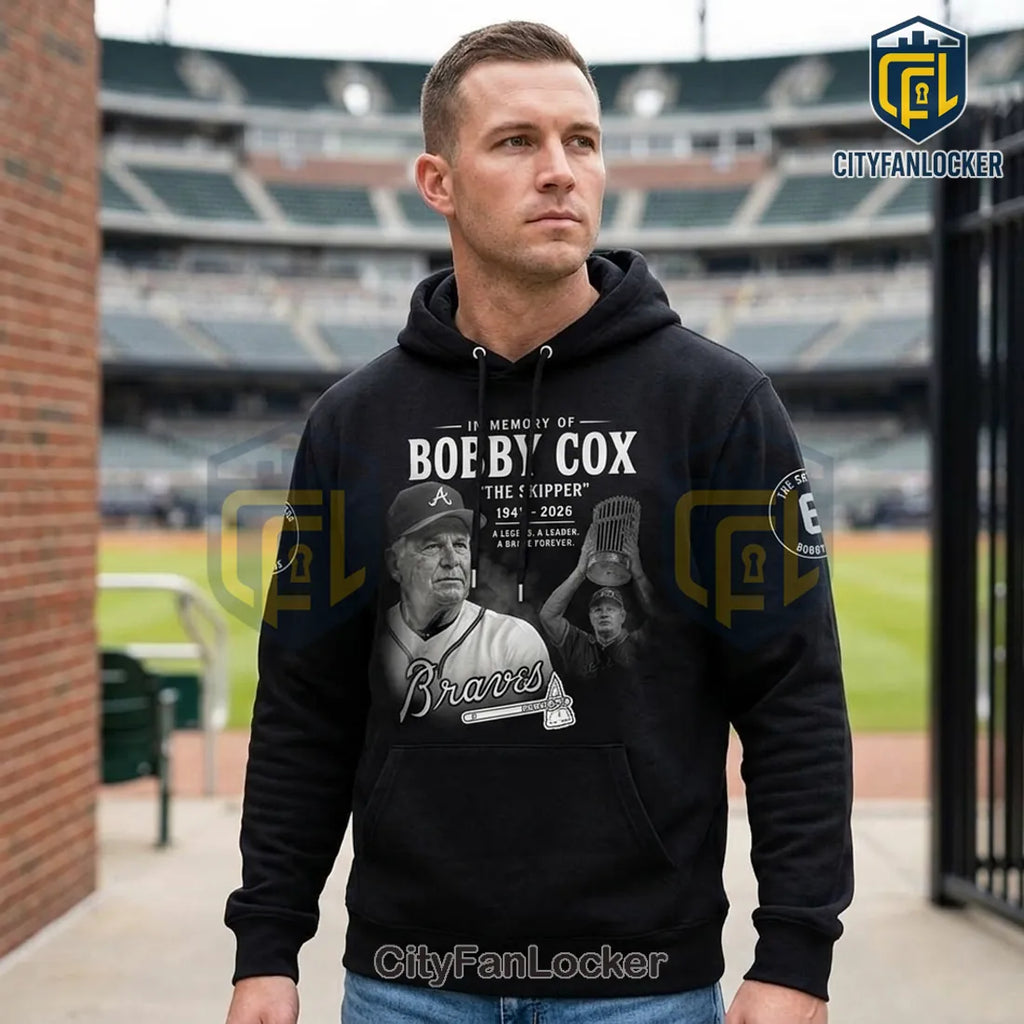 Bobby Cox Memorial 1941-2026 Atlanta Braves Limited Edition Hoodie