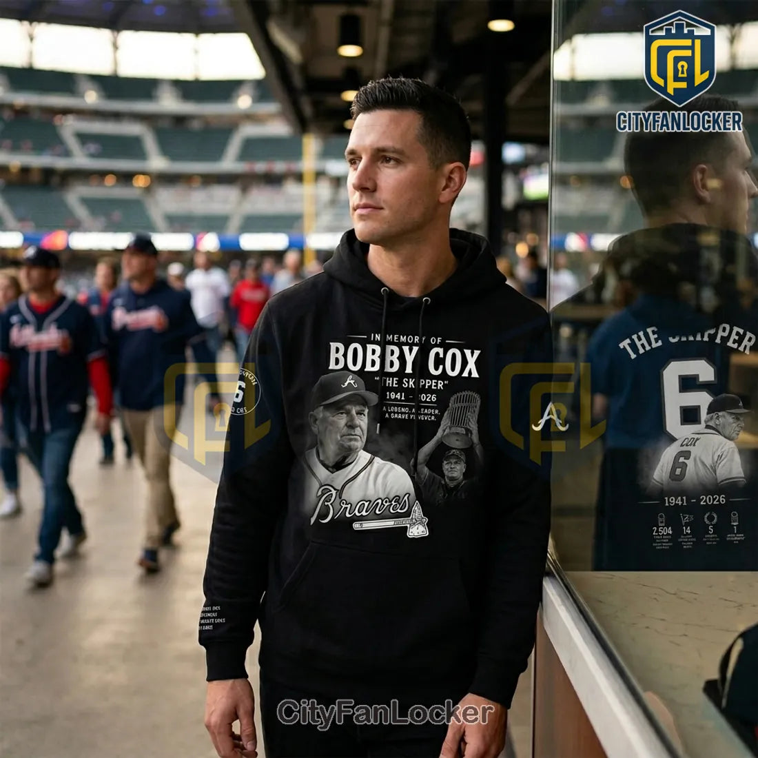 Bobby Cox Memorial 1941-2026 Atlanta Braves Limited Edition Hoodie