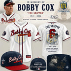 Bobby Cox The Skipper Commemorative Atlanta Braves Baseball Jersey