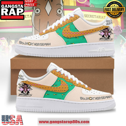 BoJack Horseman Special Edition Air Force 1 Running Sneakers Shoes