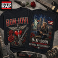 Bon Jovi 911 Memorial 25th Anniversary 3D Shirt