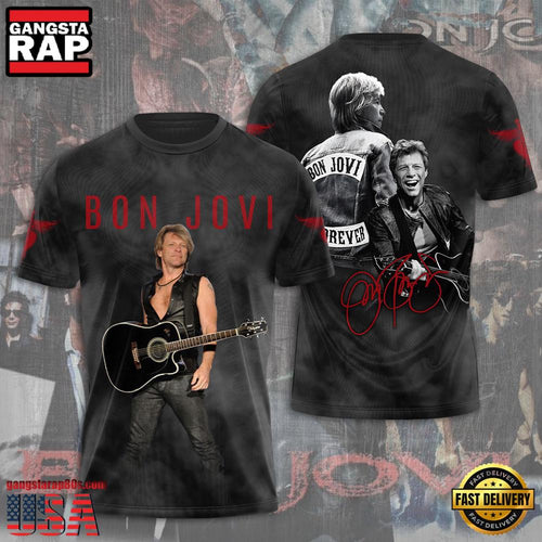 Bon Jovi Band Members Artistic Design Unisex T Shirt