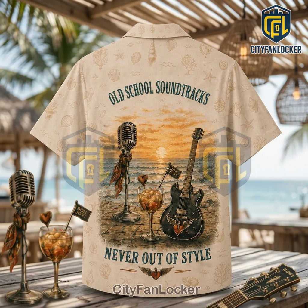 Bon Jovi Classic Rock Legend Hawaiian Shirt