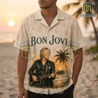 Bon Jovi Classic Rock Legend Hawaiian Shirt