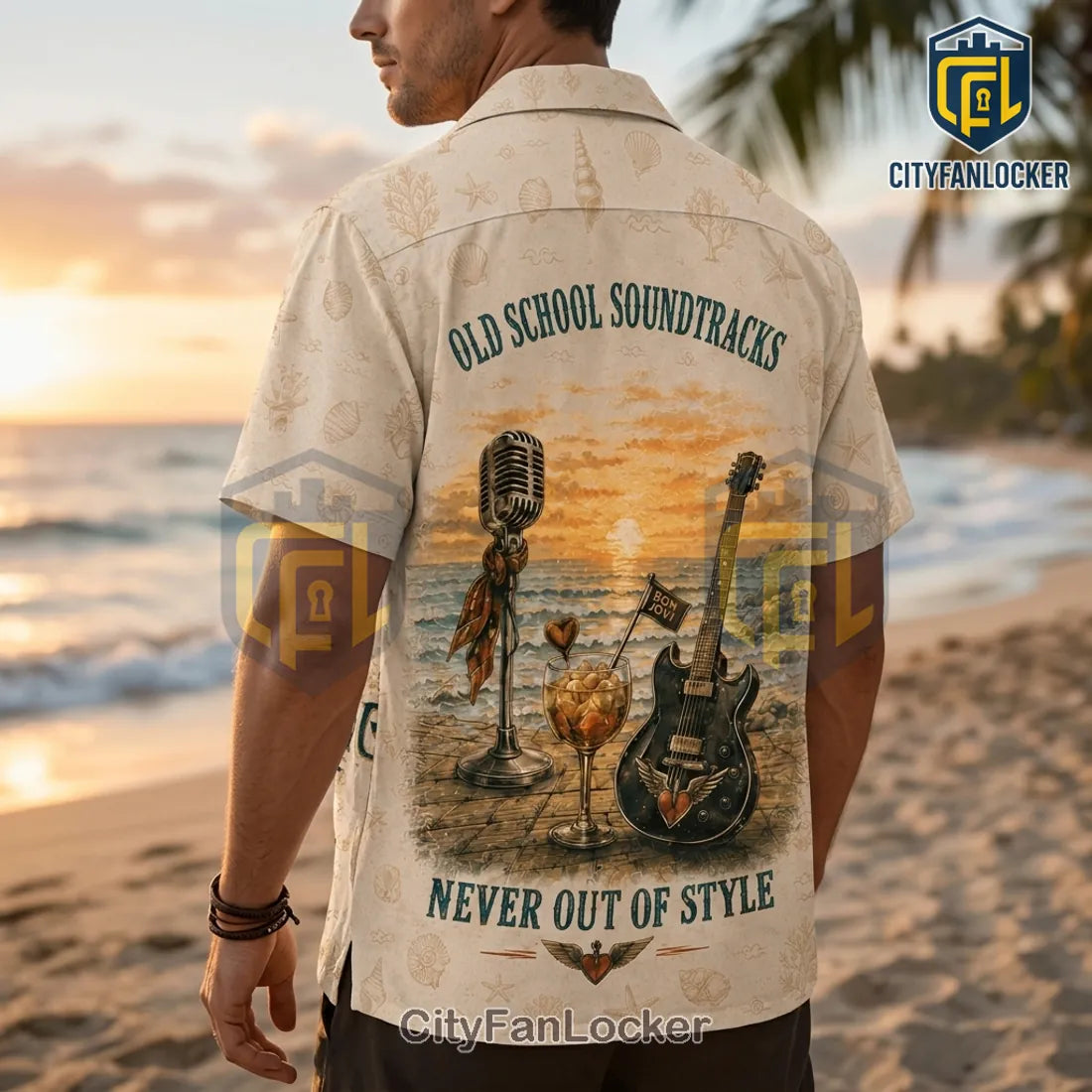 Bon Jovi Classic Rock Legend Hawaiian Shirt