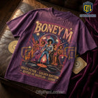 Boney M Vintage Disco Purple T-Shirt