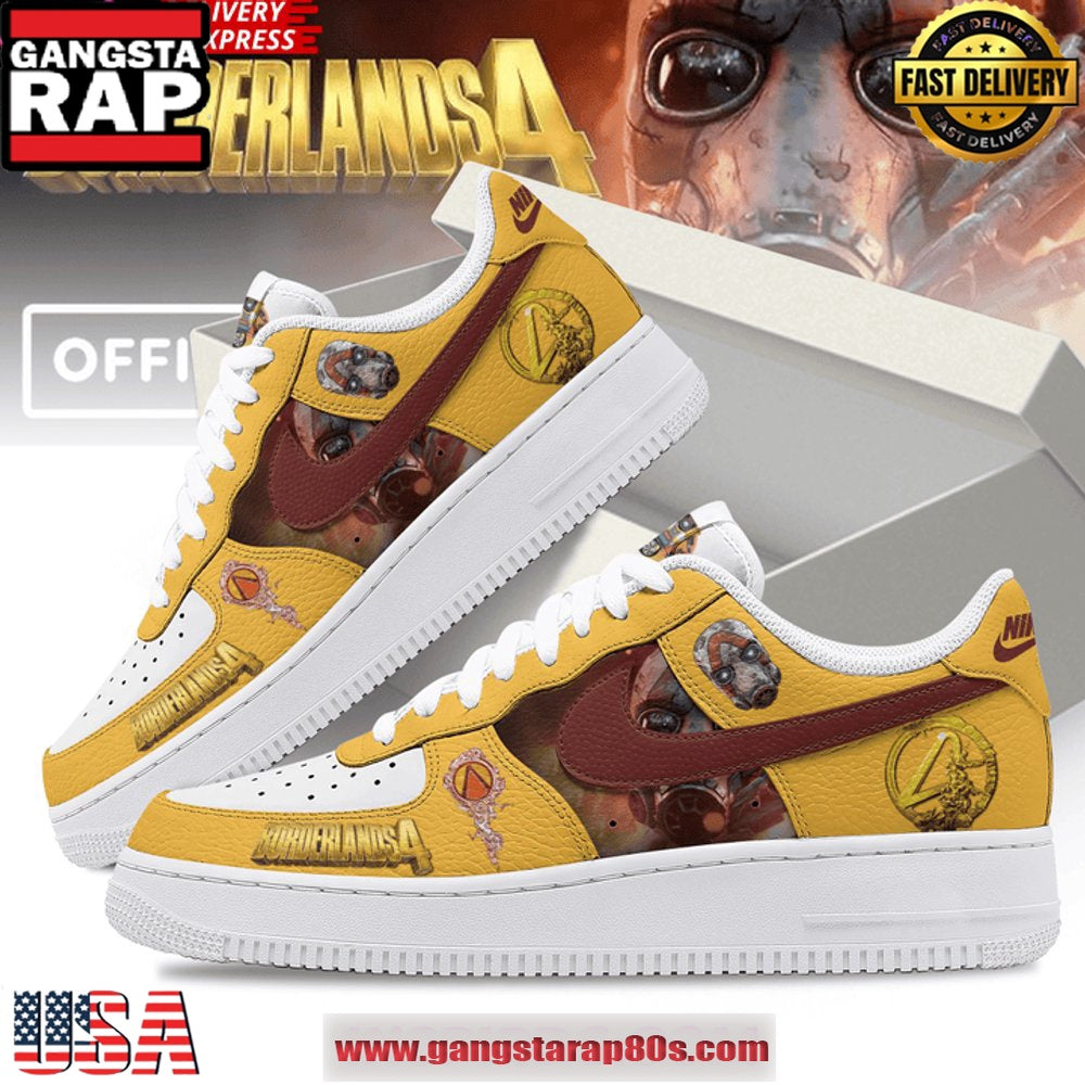 Borderlands 4 Limited Edition Air Force 1 Sneakers Shoes