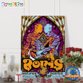 Boris Heavy Rocks Oct 31 2024 Empire Garage &Control Room Austin TX Show Wall Art Poster Canvas