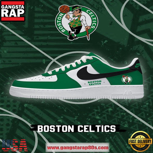 Boston Basketball Nike Air Force 1 Shoes Running Sneakers