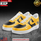 Boston Bruins Hockey Ice Custom Air Force 1 Sneakers Shoes