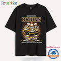 Boston Bruins Hockey Team Graphics Design Thank You For The Memories T Shirt