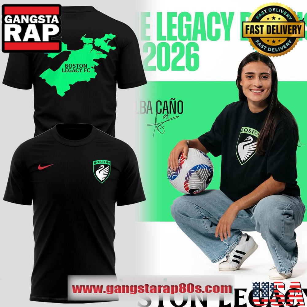Boston Legacy FC The Legacy Begins Limited Edition 3D Shirt