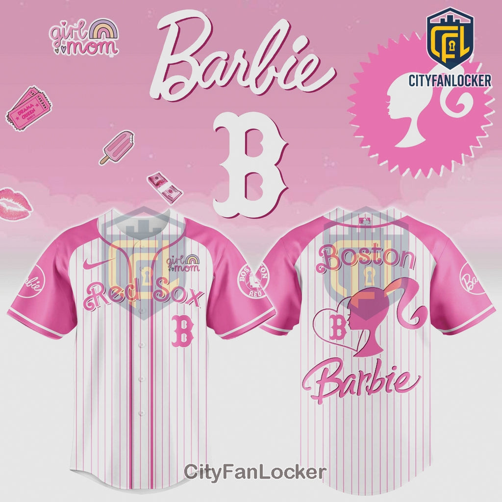 Boston Red Sox Barbie Limited Edition Baseball Jersey
