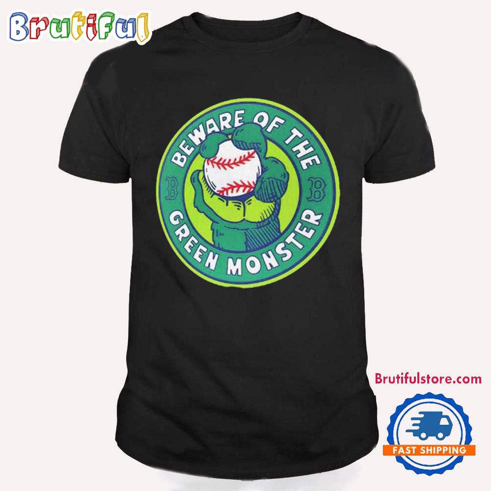 Boston Red Sox Beware of the Green Monster T Shirt