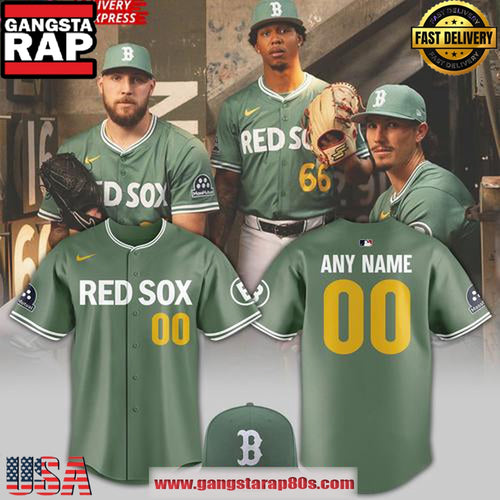 Boston Red Sox City Connect 2025 Custom Baseball Jersey Shirt