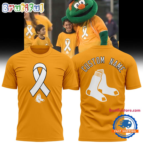 Boston Red Sox Special Honoring Childhood Cancer Awareness Month Custom Shirt