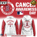 Boston Red Sox Strike Out 2025 Cancer Awareness All Over Print Hoodie