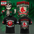 Boston Red Sox x Dropkick Murphys Special Black 3D Shirt