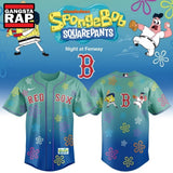 Boston Red Sox x SpongeBob SquarePants Night at Fenway 2026 Baseball Jersey