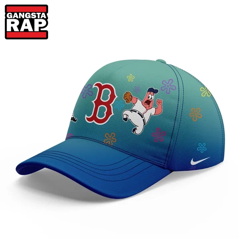 Boston Red Sox x SpongeBob SquarePants Night at Fenway 2026 Classic Cap, Trendy Music Baseball Cap