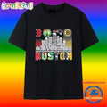 Boston Skyline Name City Sports Team Logo 2025 T Shirt