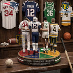 Boston Sports Legends Champions Commemorative Figurine Set