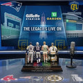 Boston Sports Legends Commemorative Signed Display 3D Figure Set