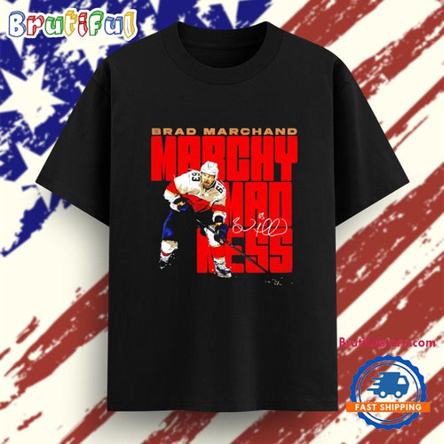 Brad Marchand Florida Panthers Marchy Madness Signatur T Shirt