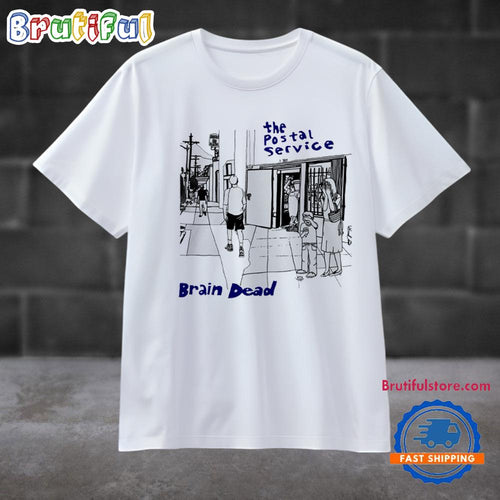 Brain Dead The Postal Service Give Up 2024 T Shirt