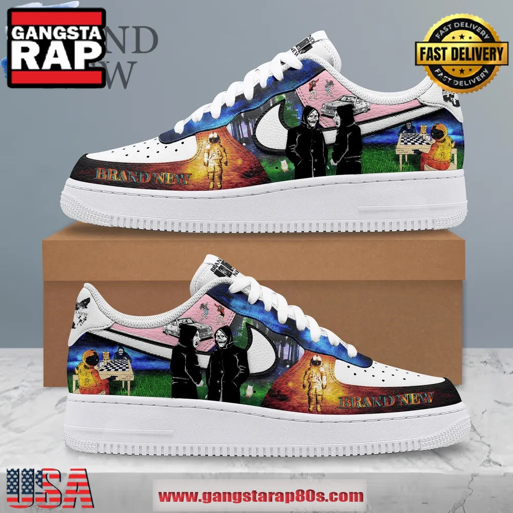 Brand New Deja Entendu Limited Edition Air Force 1 Running Sneakers Shoes