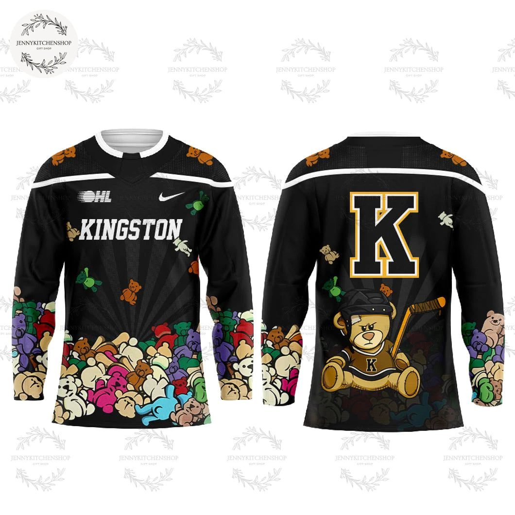 Brantford Bulldogs Teddy Bear Toss 2025 Night Jersey