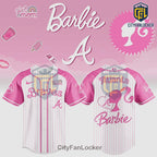 Braves Barbie Edition Baseball Jersey