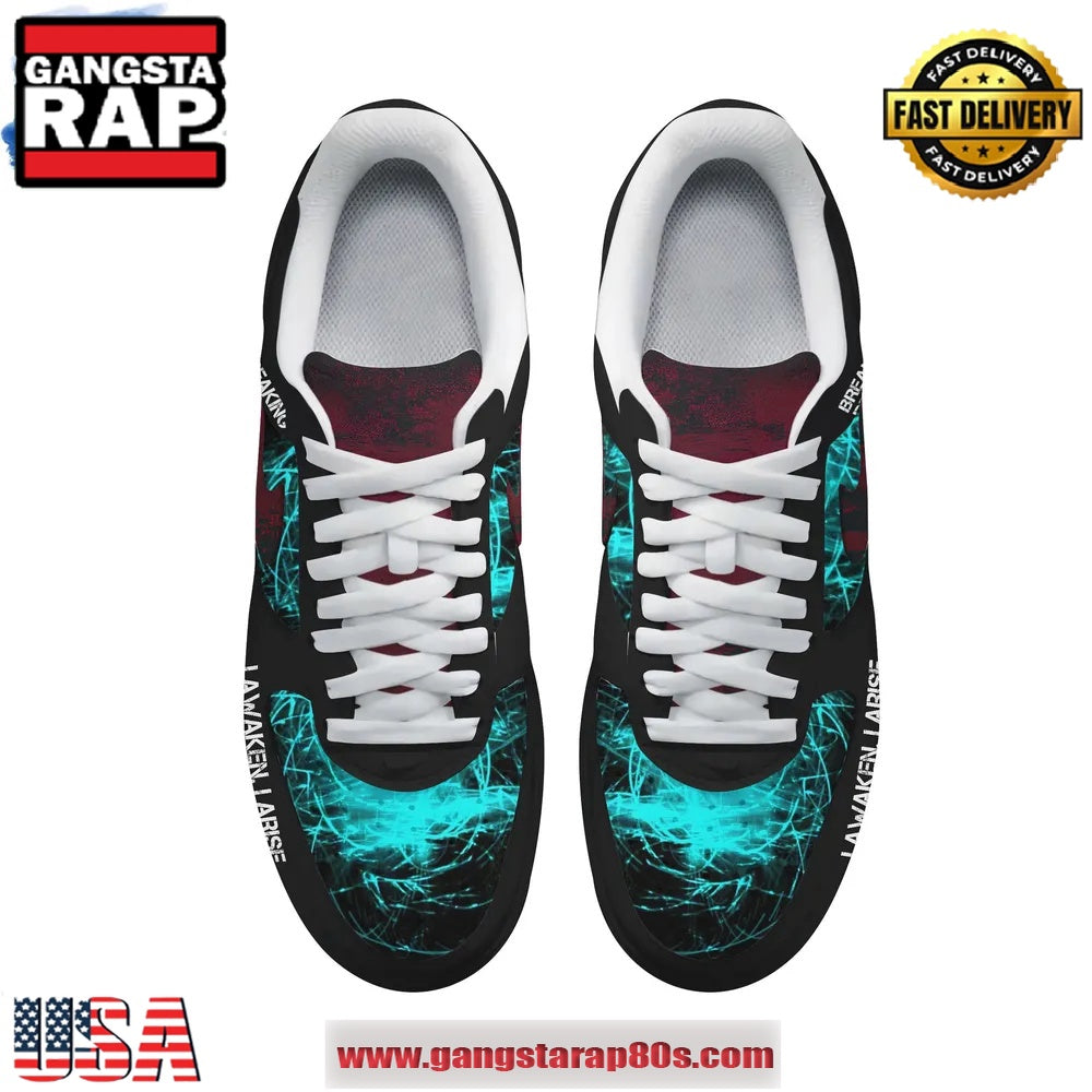 Breaking Benjamin I Awaken I Rise Air Force 1 Running Sneakers Shoes