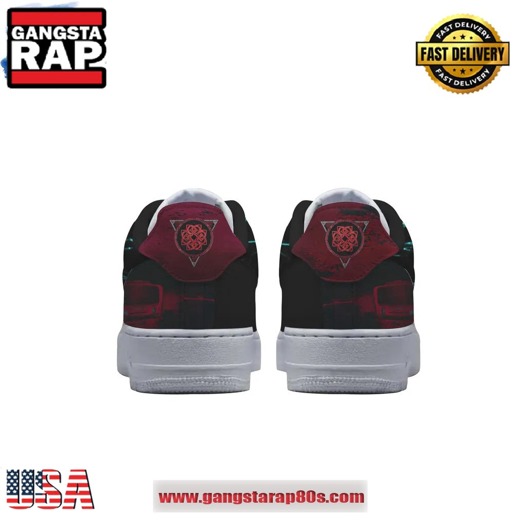Breaking Benjamin I Awaken I Rise Air Force 1 Running Sneakers Shoes