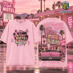 Breast Cancer Awareness Pink Ribbon Hope Motel Shirt