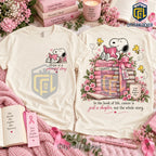 Breast Cancer Awareness Snoopy Shirt